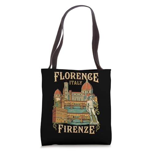 Bolsa vintage souvenir de viaje Florencia Italia miniatura 1