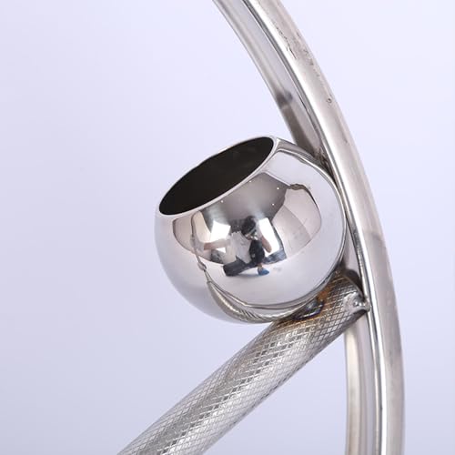 Perchoir pour oiseaux en acier inoxydable au design épuré durable - 7
