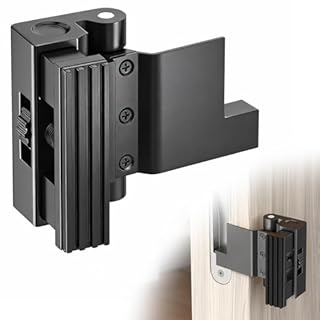 Portable Door Lock, Door Reinforcement Lock, Portable Door Lock for Travel - No Drilling, Interior Doors for Apartments, Hotels, bedrooms