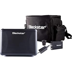 Blackstar Super Fly Bluetooth Electric & Acoustic Busker Portable Battery Powered Combo Amplifer… (Super Fly BT Pack)