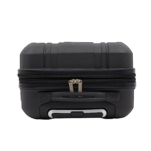 Wrangler 20" Astral Hardside Carry-On Luggage, Black - image 8