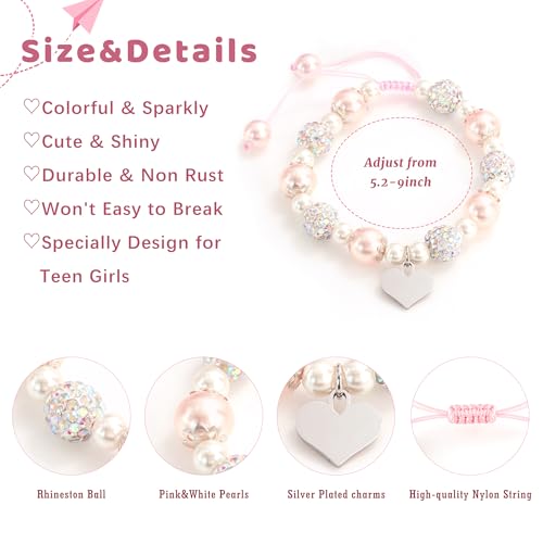 To My Daughter/Niece/Sister Bracelet, Graduation Back to School Christmas Birthday Gifts3