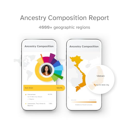 image for 23andMe Ancestry Service - DNA Test Kit with Personalized Genetic Repo