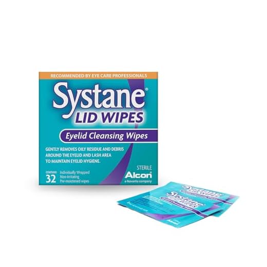 Systane Lid Wipes - Eyelid Cleansing Wipes - Sterile, Count of 32