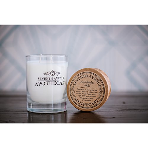 Seventh Avenue Apothecary Hand-poured Minted Grapefruit and Sage Artisan Soy Candle 1 Soy Candle