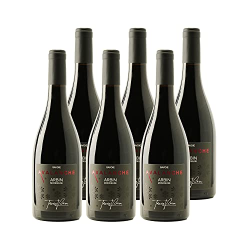Vin de Savoie Arbin Mondeuse Avalanche Rouge 2020 - Fabien Trosset - Vin AOC Rouge de Savoie - Bugey - Lot de 6x75cl…