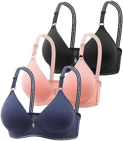Generisch Soutien-gorge sans armatures pour femme, push-up, en dentelle, confortable, doux, sans coutures, pour le quotidien, sport, coton, respirant, fitness A151 Generisch Soutien-gorge sans armatures pour femme, push-up, en dentelle, confortable, doux, sans coutures, pour le quotidien, sport, coton, respirant, fitness A151