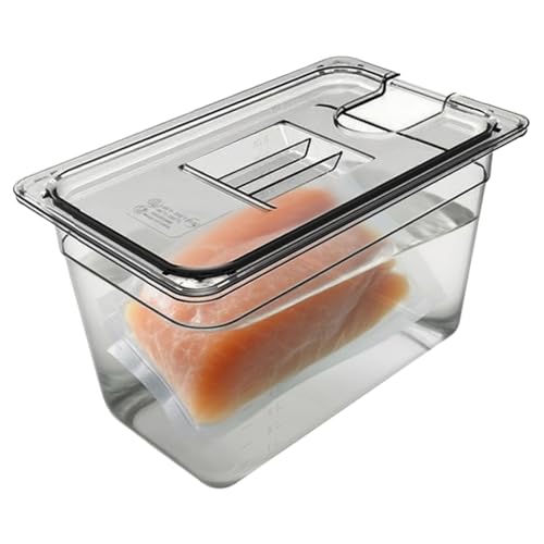 Recipiente Sous Vide con Tapa,Cubo De Agua