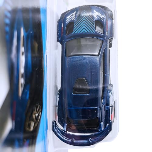 Image of Hot Wheels 1:64 Scale Ford Mustang Mach-E 1400 HW EV Ages 3 Years and Up 8 /250 (Blue)