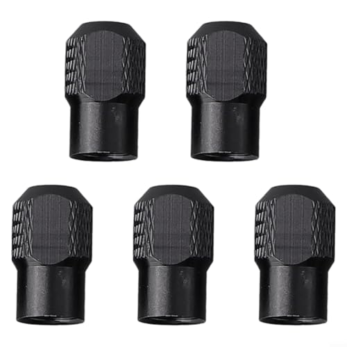 Dolvitrny Mini tuerca de portabrocas para taladro, paquete de 5 portabrocas M8 x 0,75 mm para herramientas tipo Dremel, accesorios de herramientas giratorias de aleación de zinc, juego de tuercas de