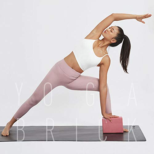 image for YoTelim Yoga Block 2 Pack Soft EVA Foam Yoga Bricks, Non-Slip Surface 