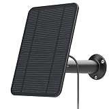 4W 6V Solar Panel Compatible with Arlo Pro 3/Pro 4/Arlo Ultra/Ultra 2 & Arlo Go 2 only, Includes Sec