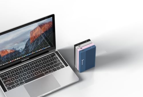 Image of KINGSTER 2.5 inch Ultra Slim 1TB Portable External Hard Drive HDD-USB 3.0 for PC, Mac, Laptop Portable Hard Disk Drive (Pink, 2 TB)