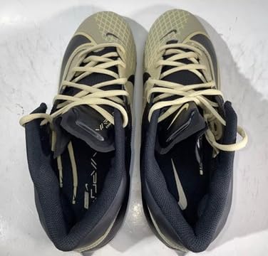 Image of Nike Vapor Edge Elite 360 2 Men's Football Cleats Black Gold FD5713-002 Size 14.5