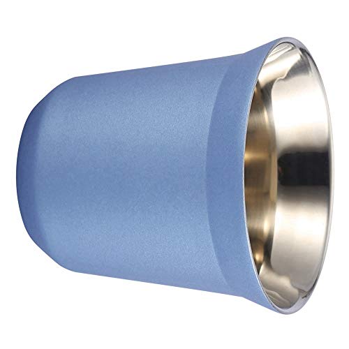 Dekaim Taza de Acero Inoxidable, Taza de café de Doble Pared de Acero Inoxidable Taza de Cerveza Tazas de té 85ml para… - Imagen 7