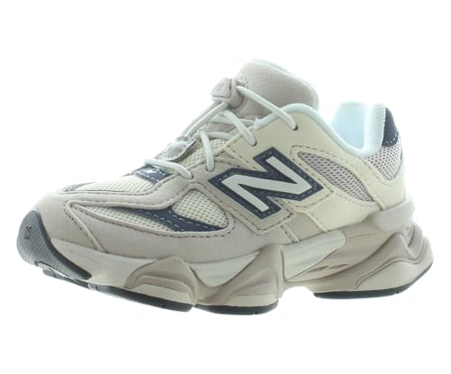 New Balance 9060 Big Kids Shoes (Black Castlerock, 5)