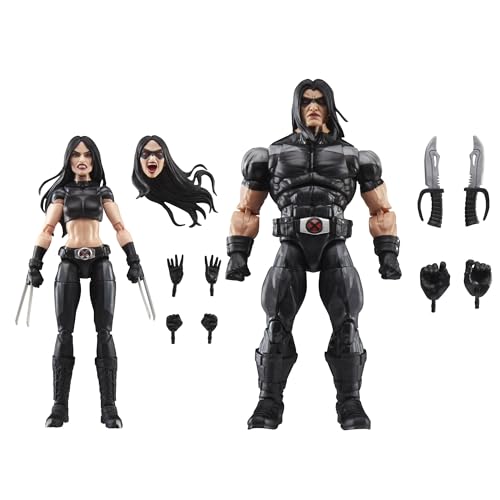 Hasbro Marvel Legends Series X-Force X-23 & Warpath Action-Figuren 2er-Pack