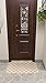 2x3 Ft Small Jute Natural Area Rug, 100% Hand Woven Rug for Indoor Front Entrance Kitchen & Bathrooms, Low-Pile Floor Carpet, Premium Quality Home Decor
