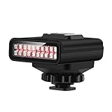 ORDRO IR Night Vision Light for Video Camera Camcorder Photography Light LN-3 1/4 Hot Shoe Hole Threaded Infrared Night Vision Light Lamp for Vlog Camera