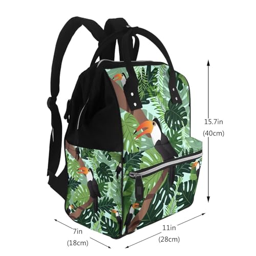 Sac à langer étanche et multifonction à grande capacité pour parents - 2