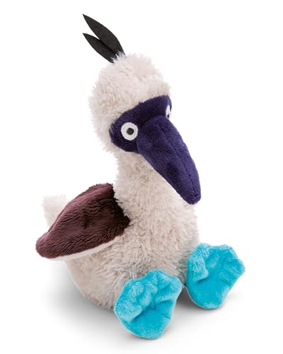 NICI soft toy blue-footed booby Sula 25cm - beige - Cuddly sweet plush for cuddling and playing, for children & adults, great gift idea - 61714 NICI soft toy blue-footed booby Sula 25cm - beige - Cuddly sweet plush for cuddling and playing, for children & adults, great gift idea - 61714