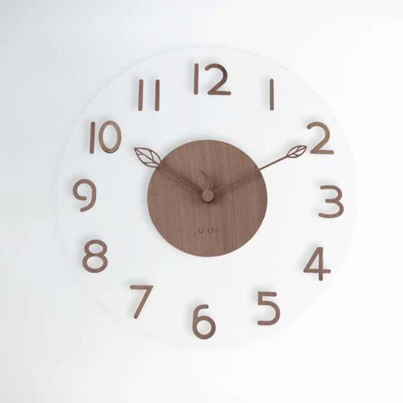 電波時計 木製 静音 掛け時計北欧 ナチュラル ウォールクロック 30cm Amazon.co.jp: 掛け時計 電波時計 壁掛け時計 北欧 くるみ おしゃれ 音