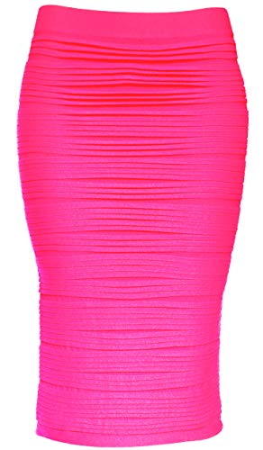 KMystic Strapless Tube Dress and Pencil Midi Bodycon Skirt in One