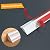 Flexible Trim Caulk Strip, Peel and Stick Trim for Molding, Tile Edge, Ceiling, Wall Corner, Baseboard, Floor(White)