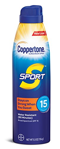 Coppertone SPORT Continuous Sunscreen Spray Broad Spectrum SPF 15 (5.5 Ounce)
