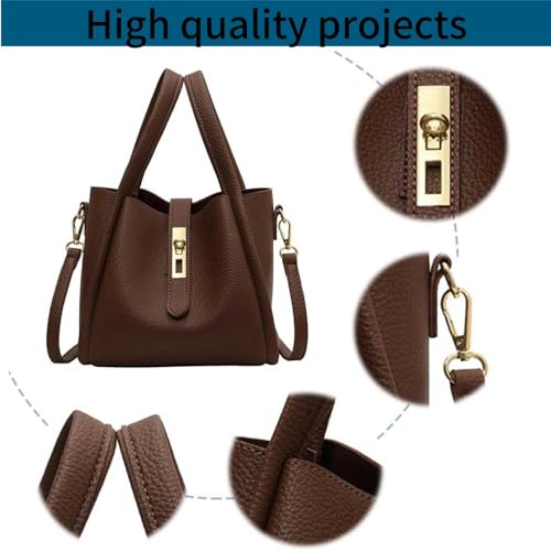 Trendy Bucket Crossbody Bag for Women Designer Handbags women Tote Bag for Women Shoulder bag with Cute Cherry Bag pendant2