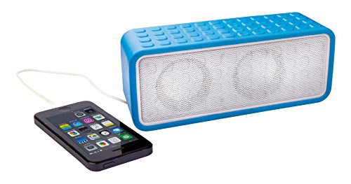 DynaBass Powersound Enceinte avec Powerbank 6 W Bleu