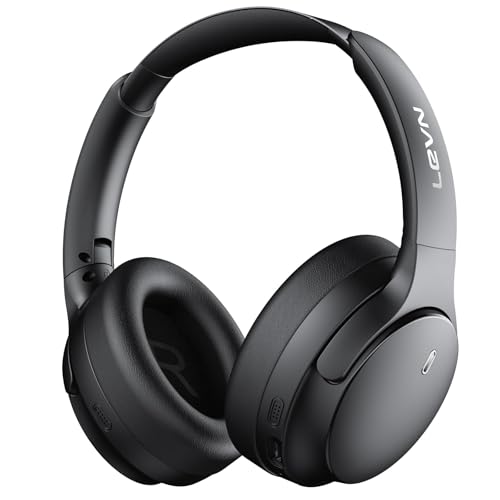 LEVN Hybrid Active Noise Cancelling Headphones, Wireless Hea
