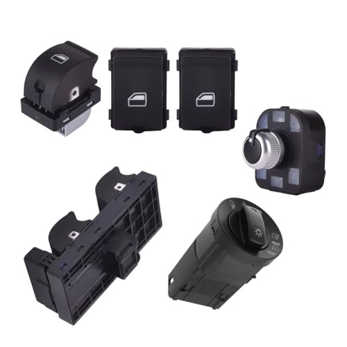 Bouton de commande de phares et lève-vitre Audi A4 pour remplacer les plastiques collants - 3