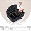 Make up Koffer Kosmetikkoffer Make up Tasche Groß Kosmetiktasche Schminktasche Schminkkoffer Make up Organizer Make up Bag Beauty Case Friseurtasche,Schwarz #1