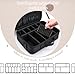 Make up Koffer Kosmetikkoffer Make up Tasche Groß Kosmetiktasche Schminktasche Schminkkoffer Make up Organizer Make up Bag Beauty Case Friseurtasche,Schwarz