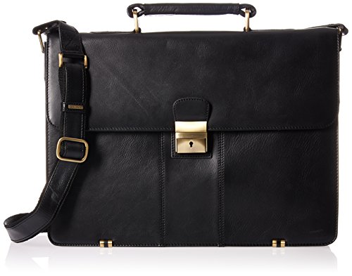 Visconti 1775 Genuine Leather Business Laptop Briefcase #TOP19