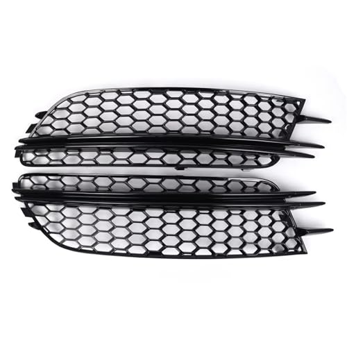Grille de phare antibrouillard 4G0807681 ventilée en nid d'abeille pour A6 C7
