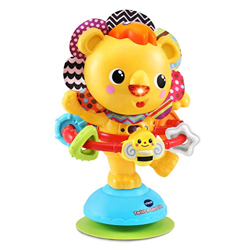Vtech 80-528000 Twist And Spin Lion, Yellow thumb #1