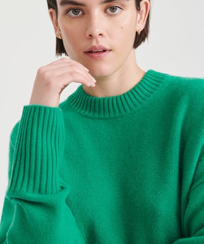 Image of NAADAM Womens Luxe Cashmere Oversized Crewneck Sweater