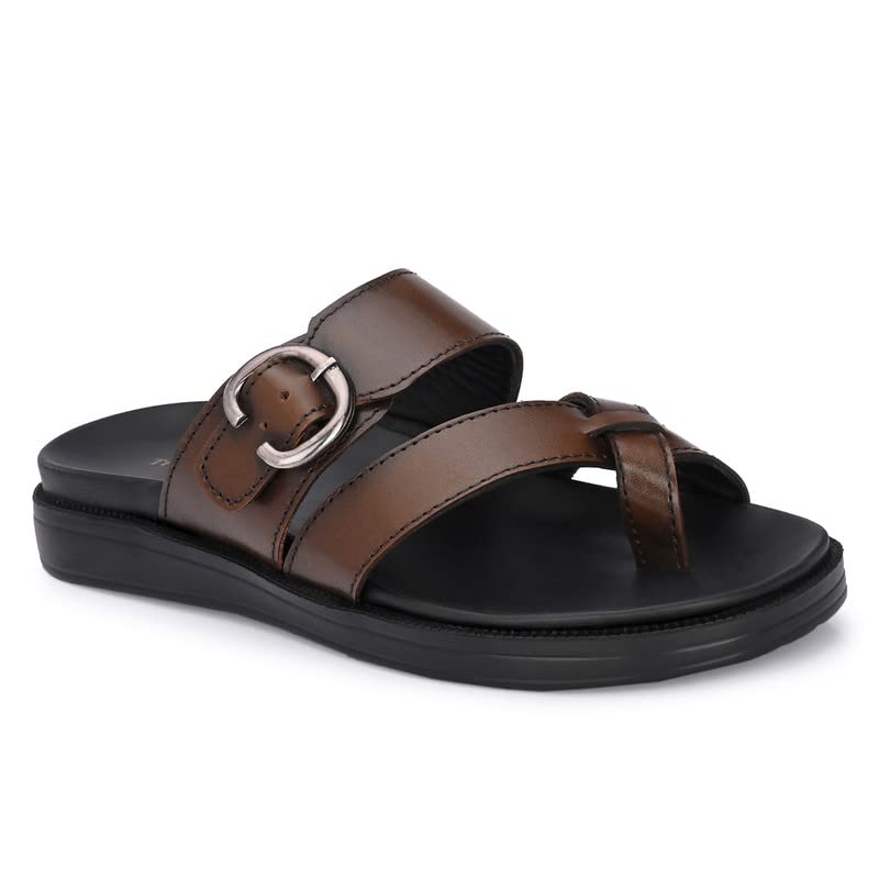 Original Leather Slippers for Men | Thong Sandals for Men | Stylish | Super Comfortable | Durable | Anti-Skid-image-33