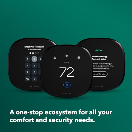 Smart WiFi Thermostat with Remote Sensors