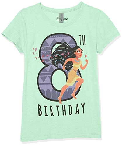 Disney Girl's POCA Birthday 8 T-Shirt