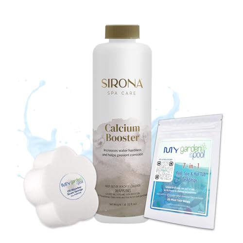 Sirona 82148 Calcium Booster, 1 LB – Includes My Garden Pool 20 C...