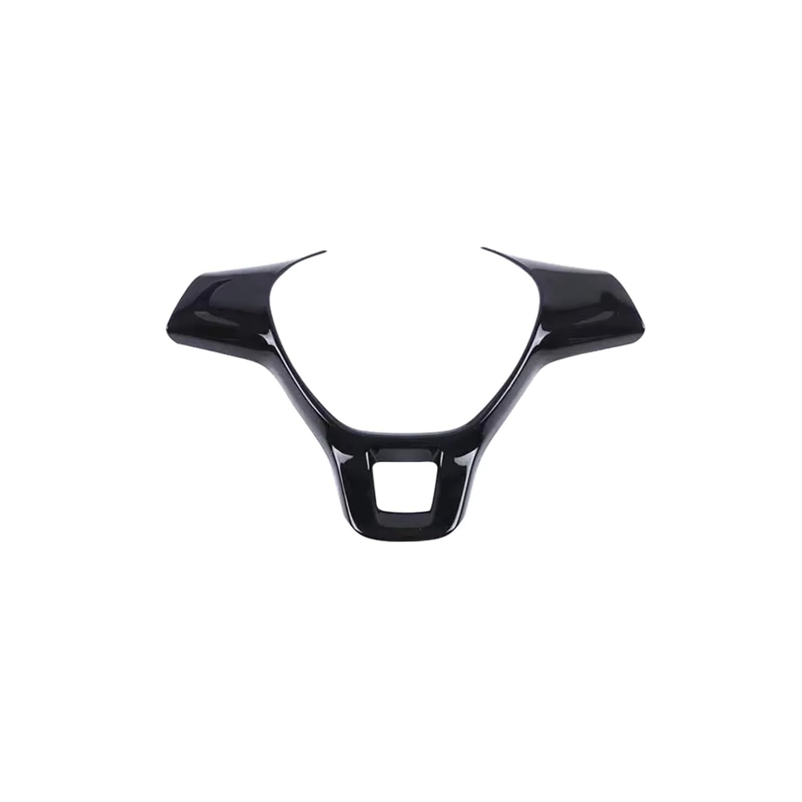 Car Interior Moulding Trim for VW for Golf 7 for GTI for MK7 for Polo 2014 2015 for Jetta Car Interior Steering Wheel Cover Trim Sticker Accessories(Black)