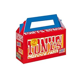 Tony’s Chocolonely – Rainbowpack Classic – 3 x 180 gram – 3 Verschillende Chocoladerepen – Fairtrade Chocolade