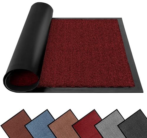 FB FunkyBuys Washable Door Mats Indoor & Outdoor, Non-Slippery Heavy Duty Doormats Indoor, Highly Absorptive Rubber Door Mat