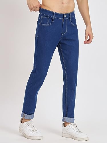 Image of KARGEENS Men's Slim Fit Casual Jeans Pant for Men Casual || Jeans for Men Slim Fit ||Jeans for Men Stylish || Plain Jeans for Men