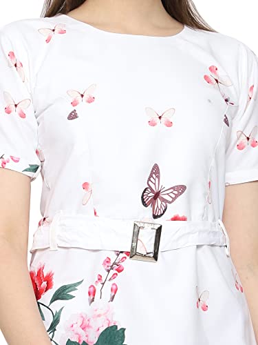 Image of Avlin Stylish One Piece Dress with Belt