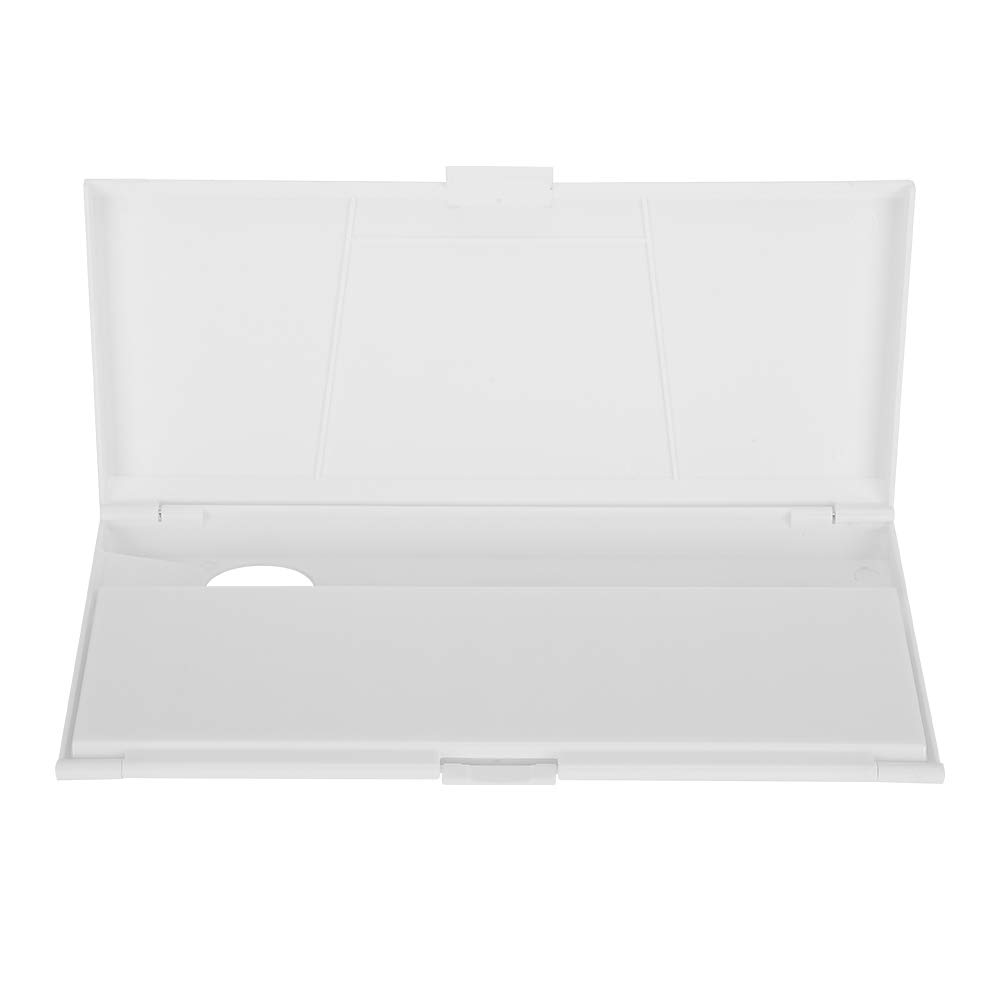 Jelquix Painting Palette Box with 24 Grids for Mixing Watercolor and Acrylic Paints, Sturdy Plastic, Ideal for Artists and Art Students
