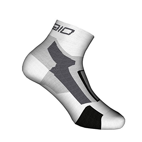 SPAIO u00ae Calcetines Unisex Multisport 11, Blanco/Gris, 35-37